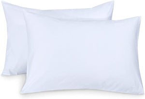 100% Pure Support For Stomach, Side And Back Sleepers Polycotton Hollowfiber Filled Sleeping Pillows 45x72cm Hotel Quality