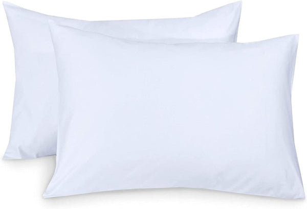 100% Pure Support For Stomach, Side And Back Sleepers Polycotton Hollowfiber Filled Sleeping Pillows 45x72cm Hotel Quality