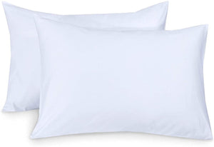100% Pure Support For Stomach, Side And Back Sleepers Polycotton Hollowfiber Filled Sleeping Pillows 45x72cm Hotel Quality