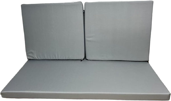 Crescent Textile Waterproof Outdoor Cushions for Patio Rattan Furniture 3 Pieces Set Seat Pads Cushion For Garden Rattan Sofa Furniture Comfy Cushions | Lightweight and Durable