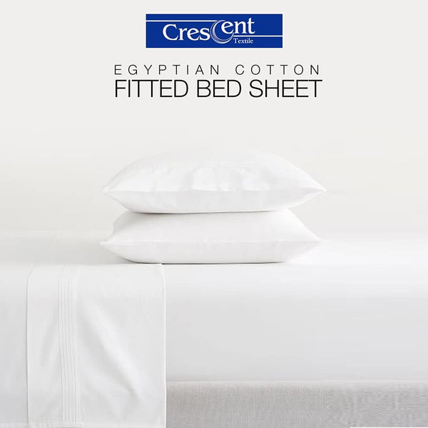 5 Star Hotel Quality Bedding 800 Thread Count 100% Pure Egyptian Cotton Luxurious Fitted Bedsheet Stretches Up To 28cm/11 inches Deep