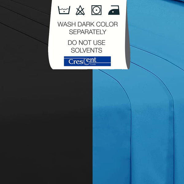 Hotel Quality 180 Thread Count Cotton Percale Flat Sheet – Soft, Easy Care & Easy Iron Plain Dyed Bedding