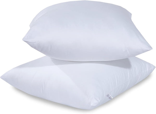 100% Pure Support For Stomach, Side And Back Sleepers Polycotton Hollowfiber Filled Sleeping Pillows 45x72cm Hotel Quality