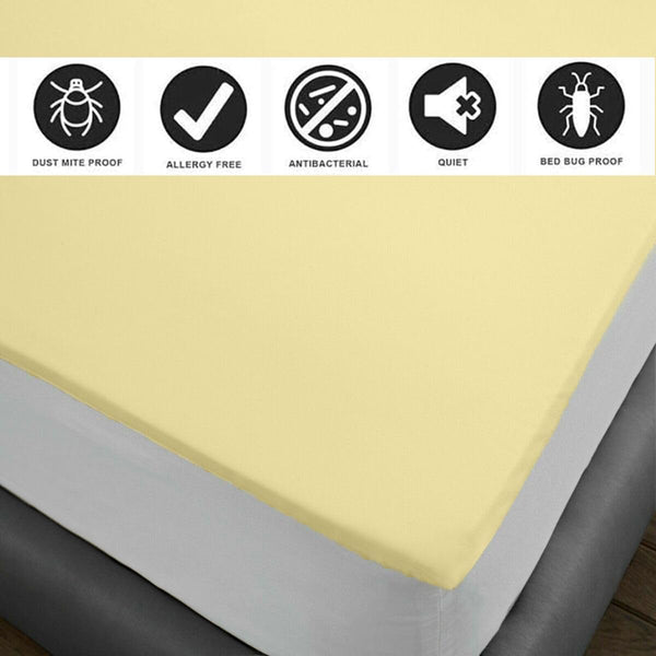 Premium Orthopaedic Memory Foam Mattress Topper to Fit Single, 4ft, Double, King Size Bed Available In 1", 2" Thicknesses Soft Non-Allergenic Mattress Topper