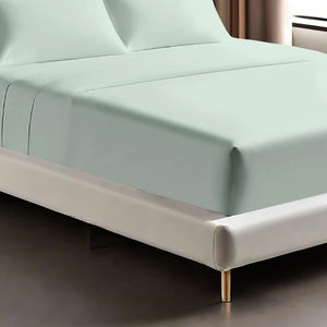 Luxury Egyptian Cotton Fitted Sheet – 200 Thread Count, 25cm Deep Pocket, Soft & Comfortable Bed Sheet
