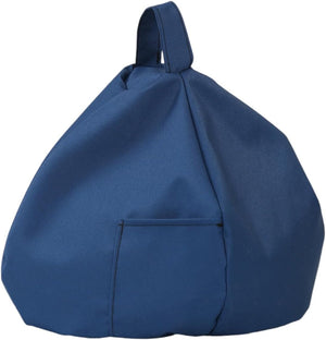Crescent Textile iPad, eReader & Book Mini Bean Bag Cushion Holder for All Devices & Any Angle on Any Surface Soft Pillow Lap Stand, Handy Side Pocket Portable Bean Bag