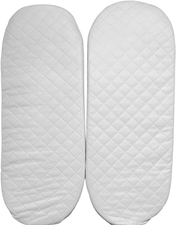 Moses Pram Basket Mattress Extra Thick Super Soft & Nursery Classic Foam Mattress Easy to Fit For Baby Pram Crib Bassinet Baskets Oval Shape Mattress