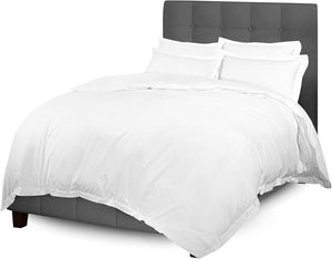 Luxury 800 Thread Count 100% Pure Egyptian Cotton Oxford Style Duvet Cover Set With Pillowcases