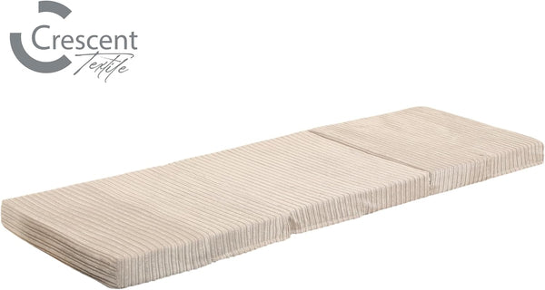 Single Fold Out Z Bed Cube Mattress Kids Footstool & Great for Kids Sleepover Foldable Mattress Bed for Indoor, Outdoor, Bedroom, Playroom Soft & Comfy Futon Set