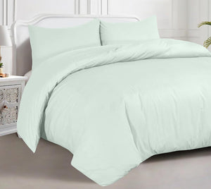 Hotel Quality Duvet Cover Set - 100% Egyptian Cotton, 200TC, Easy Closure. All Sizes Available
