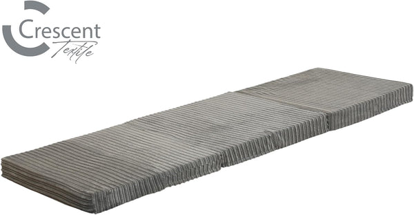Single Fold Out Z Bed Cube Mattress Kids Footstool & Great for Kids Sleepover Foldable Mattress Bed for Indoor, Outdoor, Bedroom, Playroom Soft & Comfy Futon Set