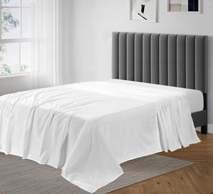 800 Thread Count Super Soft And Luxurious Easy Care 100% Pure Egyptian Cotton Flat Sheet For Hotel Quality Bedding-Breathable Bed Top Sheet