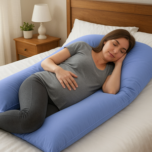 U Shaped Pillowcase Cover Pregnancy Maternity Nursing Full Body Pillowcase Cover