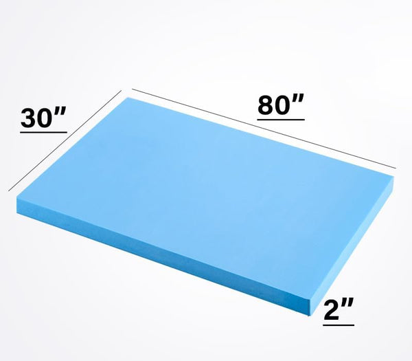 High Density Upholstery Firm Foam Sheet Premium Quality Cut to Any Size for All type Cushioning Bench, Stool, Window Seat Pads, Sofa, Chair Pads Replacement Pet Bed