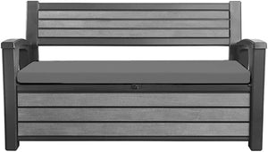 Garden Iceni & Eden Storage Benches Seat Pad Only 128 x 50 x 5cm Water Resistant Outdoor Bench Patio Furniture Cushion | Swing Bench Pads Durable & Easy to Clean Removable Cover