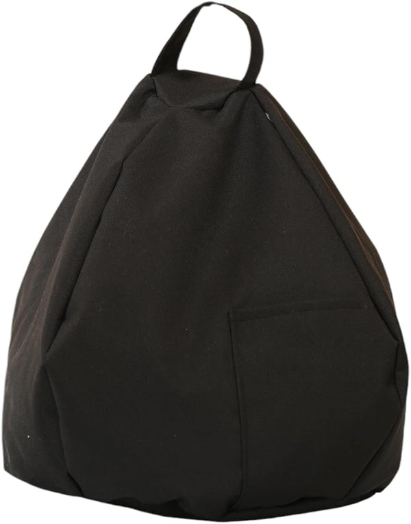 Crescent Textile iPad, eReader & Book Mini Bean Bag Cushion Holder for All Devices & Any Angle on Any Surface Soft Pillow Lap Stand, Handy Side Pocket Portable Bean Bag
