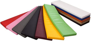 Crescent Textile 100% Waterproof Garden Bench Cushion 2/3/4 Seater Outdoor Long Bench Seat Pad for Lawn & Garden, Patio, Office, Coffee Shop with Removable Cover