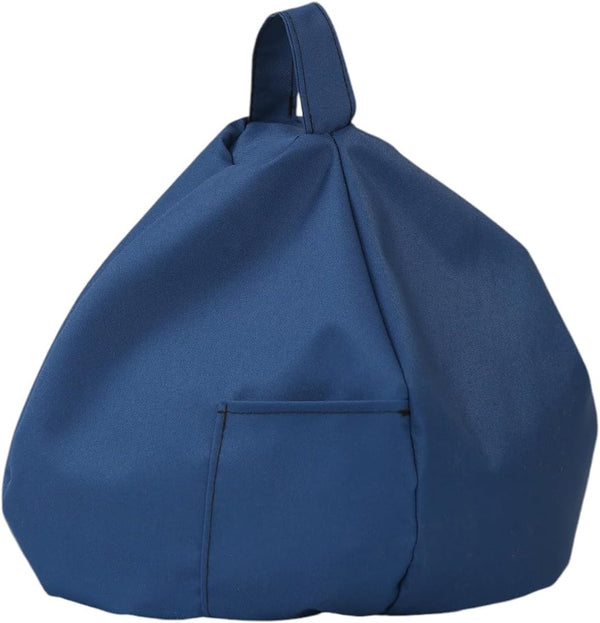 Crescent Textile iPad, eReader & Book Mini Bean Bag Cushion Holder for All Devices & Any Angle on Any Surface Soft Pillow Lap Stand, Handy Side Pocket Portable Bean Bag