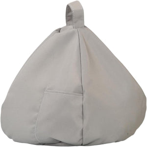 Crescent Textile iPad, eReader & Book Mini Bean Bag Cushion Holder for All Devices & Any Angle on Any Surface Soft Pillow Lap Stand, Handy Side Pocket Portable Bean Bag