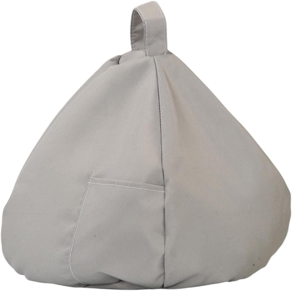 Crescent Textile iPad, eReader & Book Mini Bean Bag Cushion Holder for All Devices & Any Angle on Any Surface Soft Pillow Lap Stand, Handy Side Pocket Portable Bean Bag