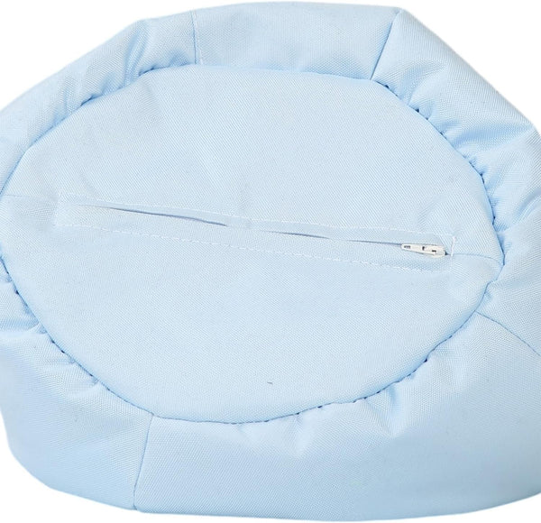 Crescent Textile iPad, eReader & Book Mini Bean Bag Cushion Holder for All Devices & Any Angle on Any Surface Soft Pillow Lap Stand, Handy Side Pocket Portable Bean Bag